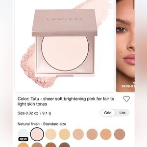 BRAND NEW lawless powder tutu